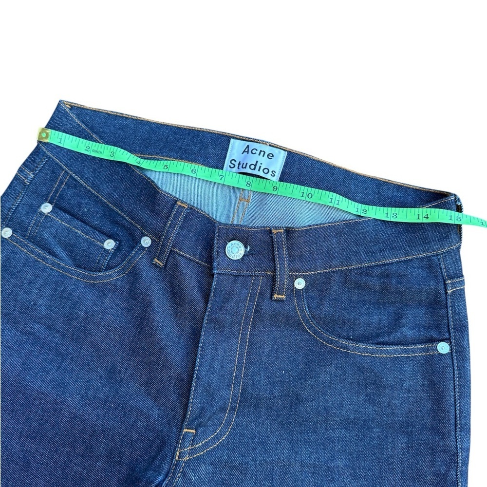 Acne Studio ace Straight rw strech indigo M Size 30/32 - Picture 5 of 9